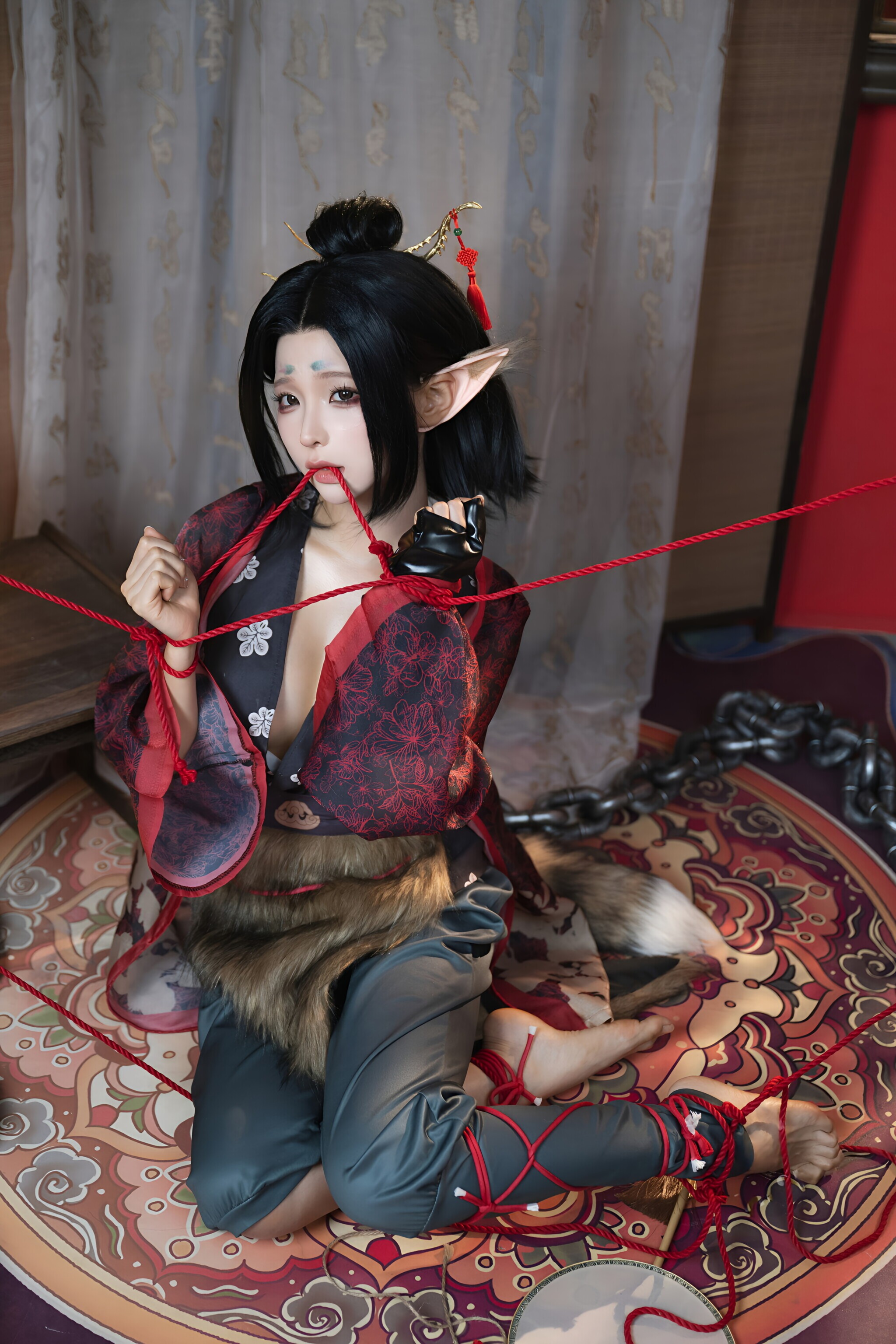 蠢沫沫 - NO.409 黑神话 萍萍 [138P]-XikXak